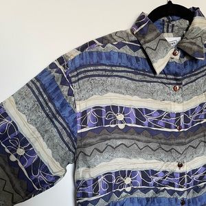Vintage Silk Button down